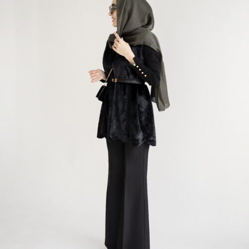 وست خز مشکی