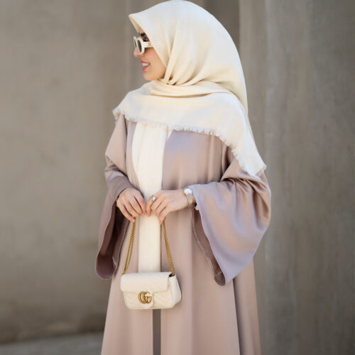 عبا ساتن نسکافه ای
